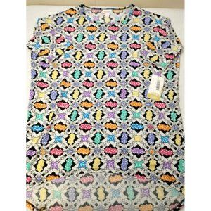 Lularoe Womens Short Sleeves Crew Neck T Shirt Top